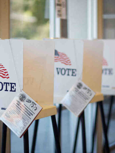 Voting booth