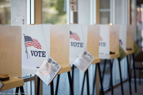 Voting booth