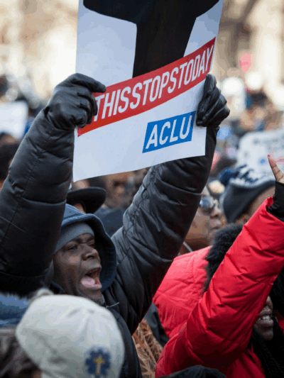 ACLU BLM sign