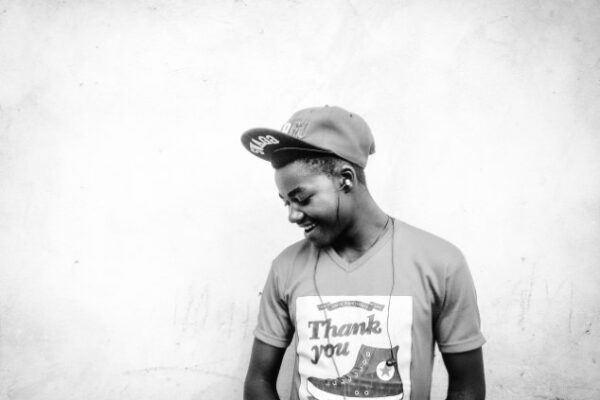 Young man wearing a baseball cap