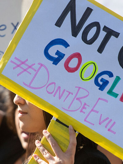 Workers protest against Google's handling of sexual misconduct allegations