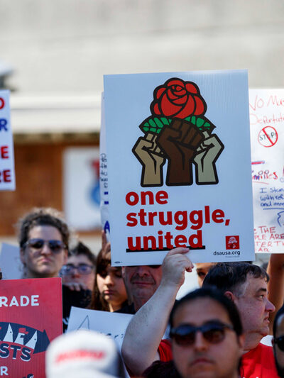 A demonstration against family separation