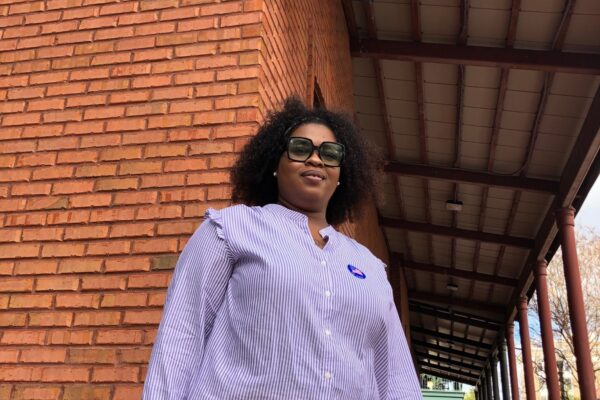 Tranassa White at Escambia County Supervisor of Elections office in Pensacola, January 2019