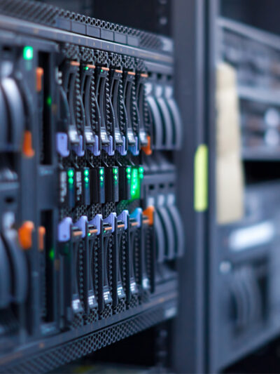 Servers in a data center