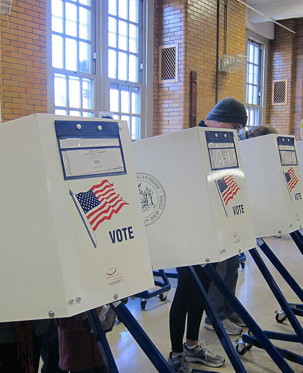 Voting booths