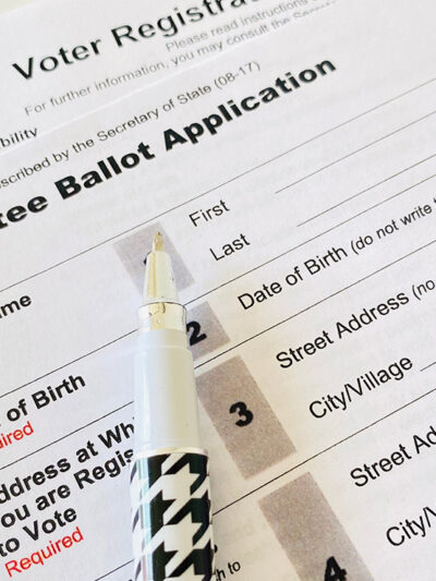 Absentee ballot.