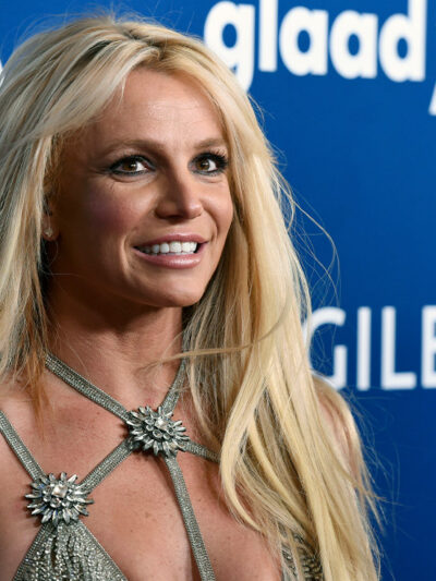 Photo of pop star Britney Spears at the 29th annual GLAAD Media Awards in 2018.