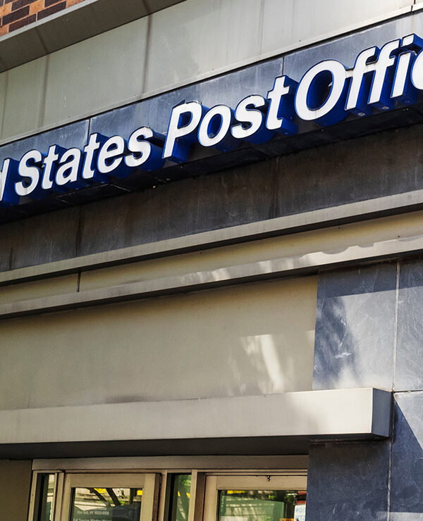 A post office location.