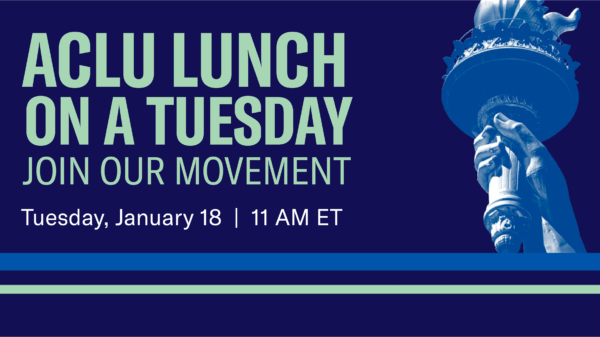 web - Lunch on a Tuesday - January 18