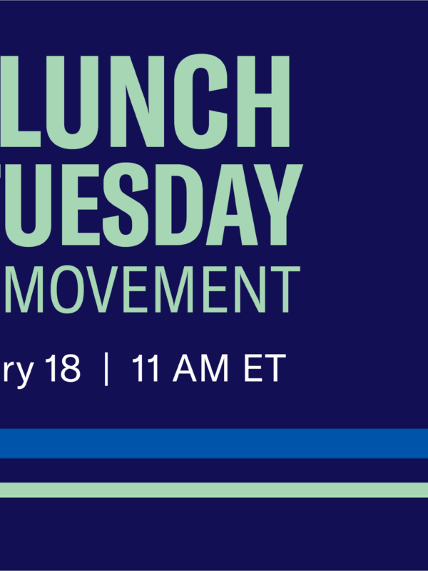 web - Lunch on a Tuesday - January 18
