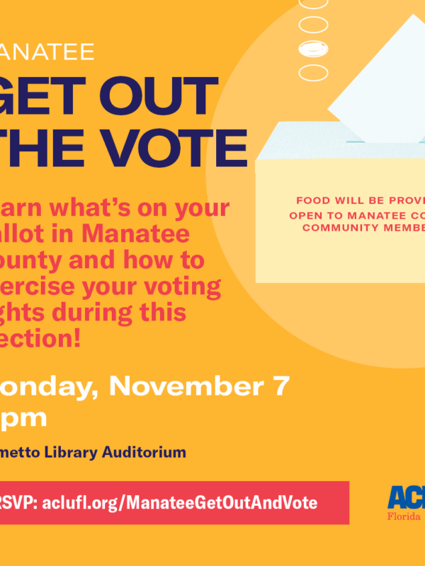 Know Your Rights Know Your Ballot - Manatee
