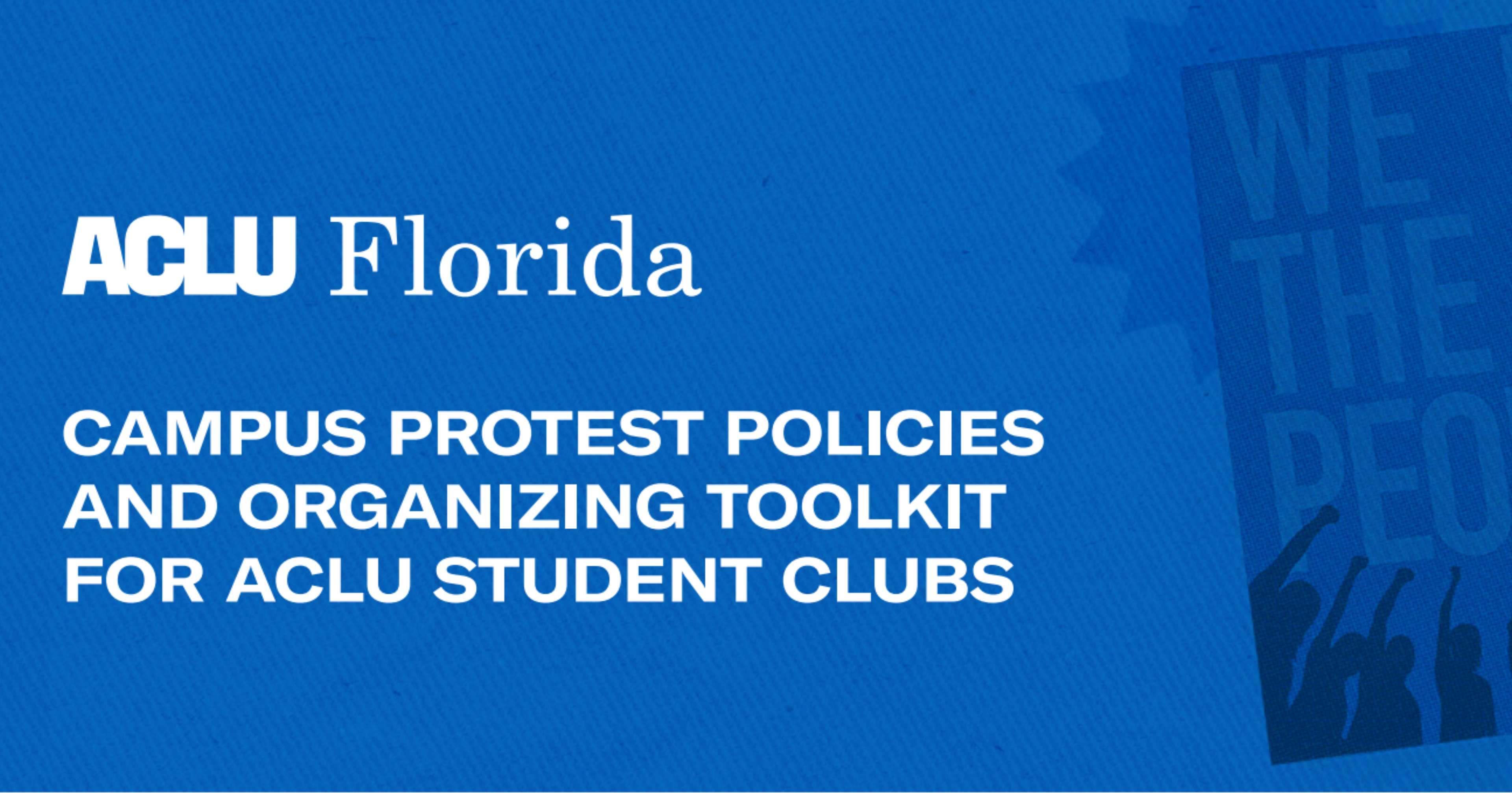 campus protest toolkit