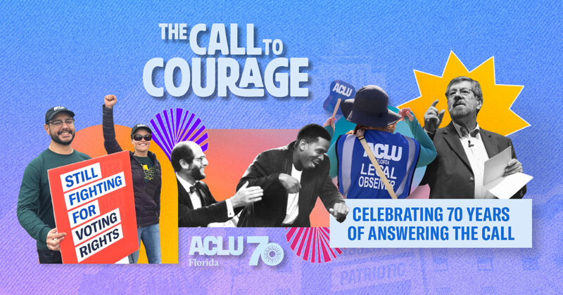 Call to Courage Tour Highlights - ACLU of Florida