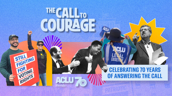 call to courage banner