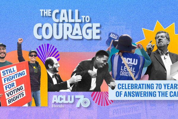 call to courage banner
