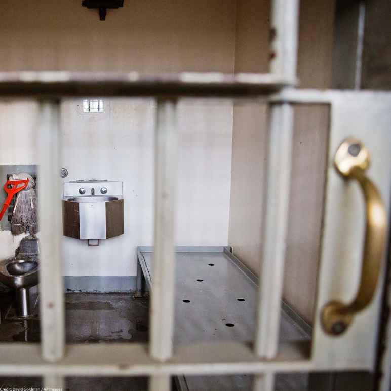 Empty cell at Georgia Diagnostic and Classification Prison.