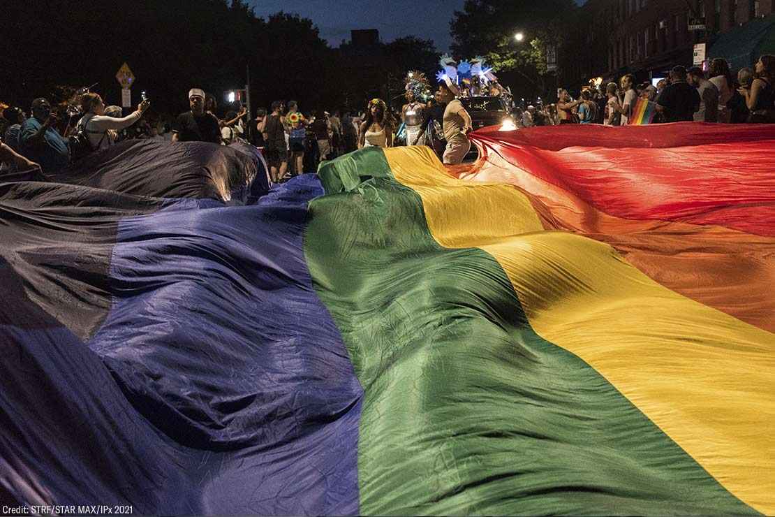On June 8, 2019, over 70 groups participated in the 23rd Brooklyn Pride Parade. A few thousand onlookers gathered along the parade route on 5th Avenue from Lincoln Place to 9th Street in Park Slope, Brooklyn
