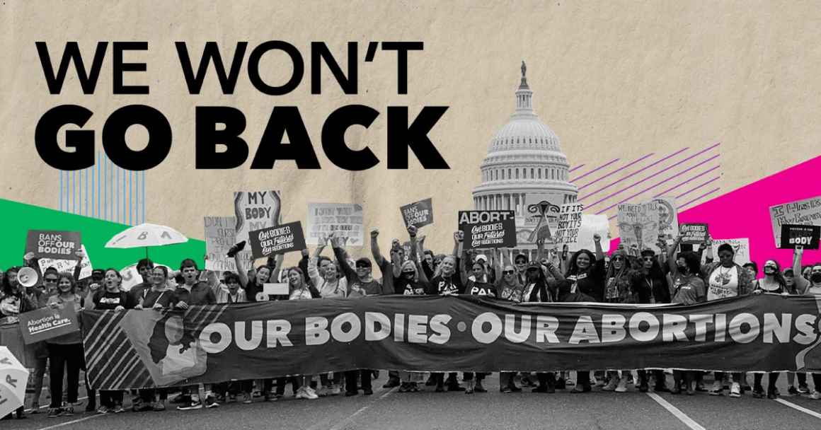 We Won't Go Back web banner.