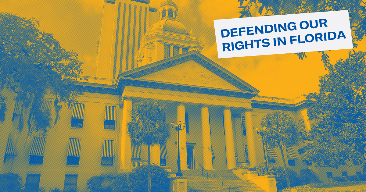 Legislative Update ACLU of Florida positions on bills moving through