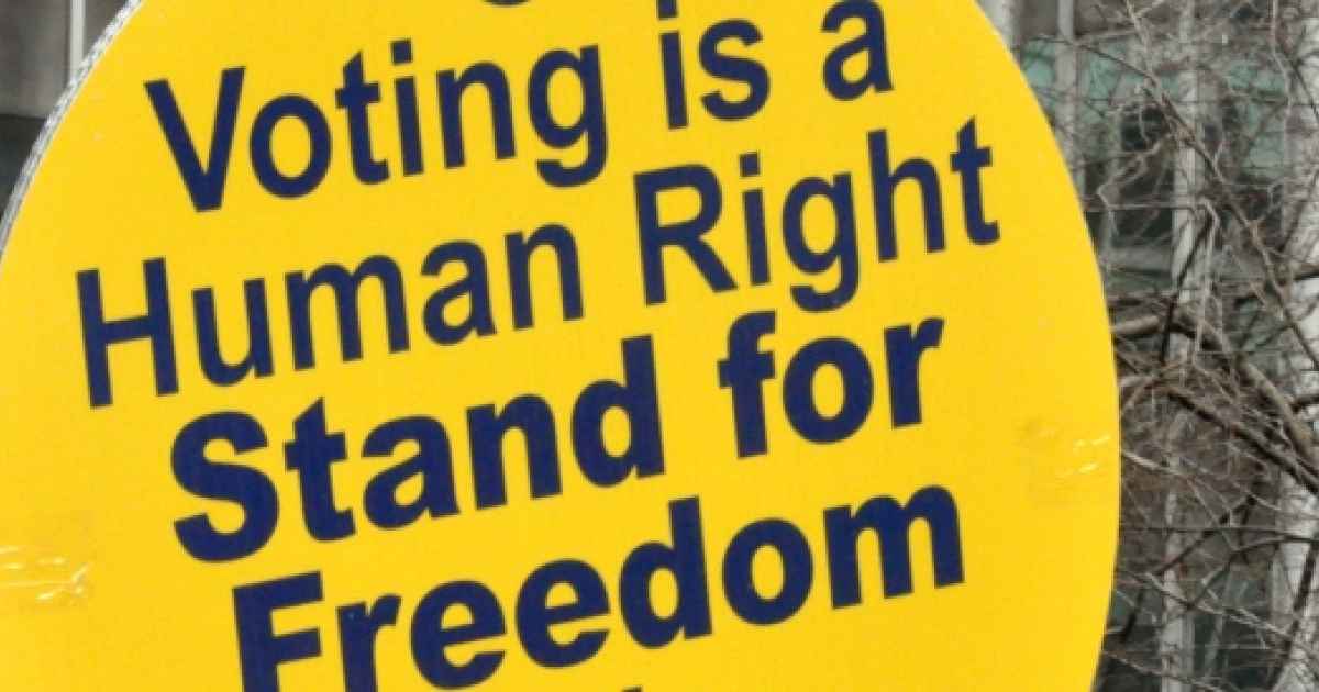 Voting is a Human Right Not a Privilege | ACLU of Florida | We defend the  civil rights and civil liberties of all people in Florida, by working  through the legislature, the courts and in the streets.