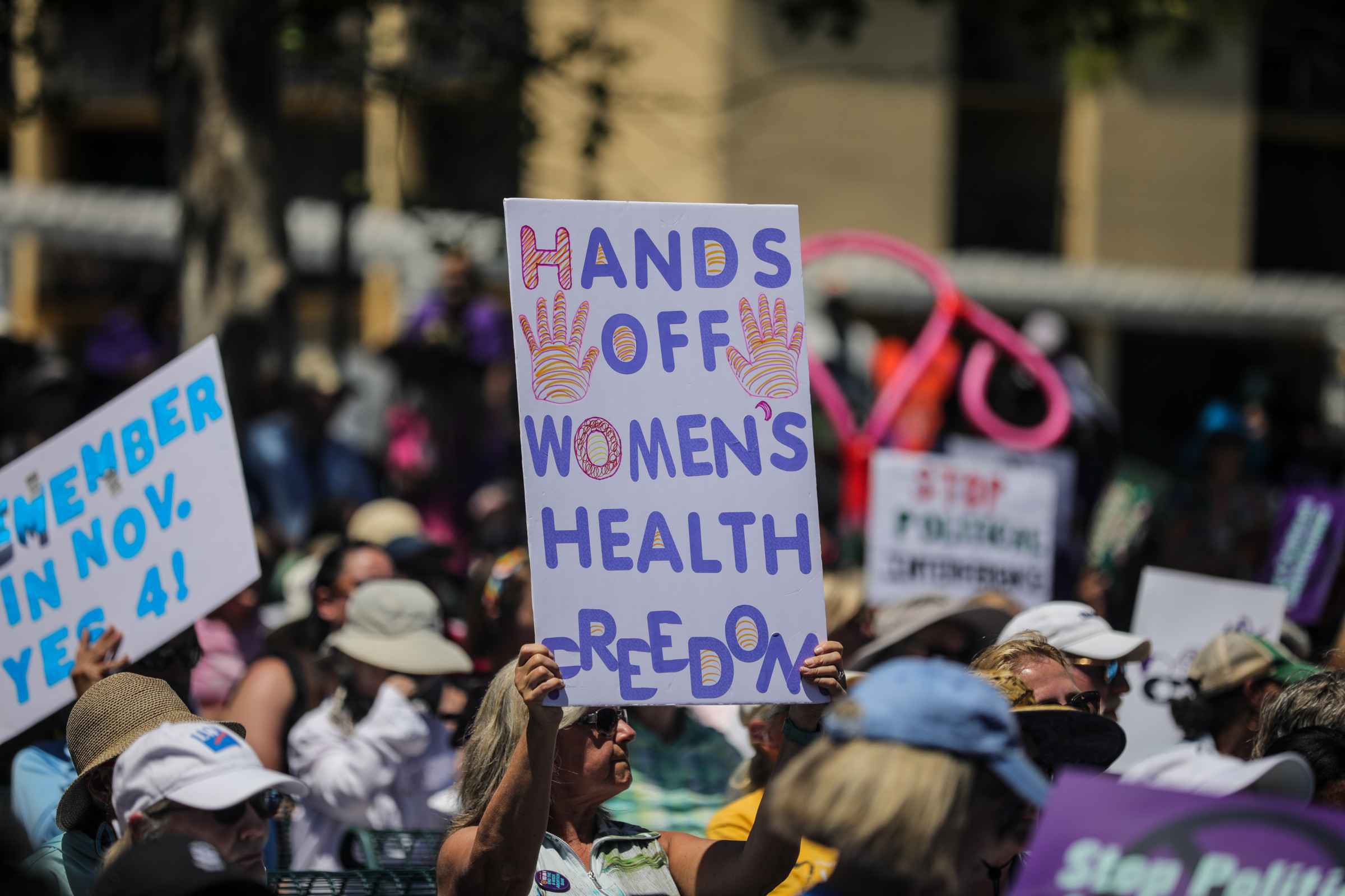 hands off rally